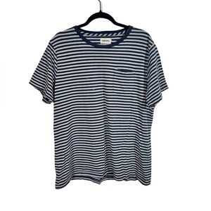 Taylor Stitch Heavy Bag Tee in Stripe Sz:46/XXL PLEASE READ